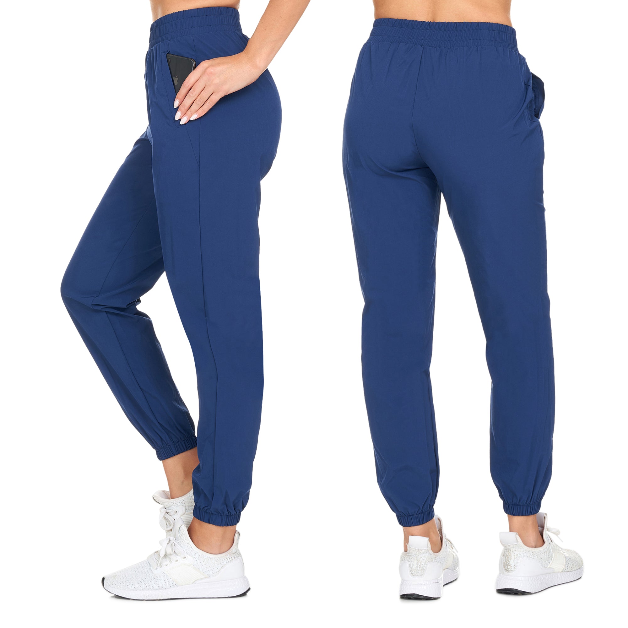Women's Ultra Soft Full Length Woven Jogger Pants With Pockets Cheap Pice Wholesale