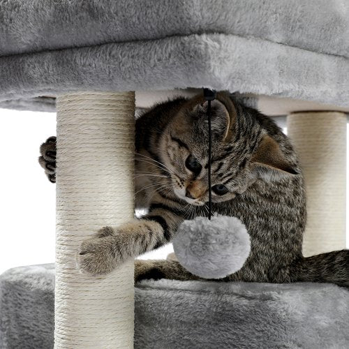 28.4 Cat Tree for Indoor Cats Tower Cheap Pice Free Shipping