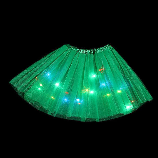 2-Piece: Girl's Skirt with LED Lights Outlet Genuine