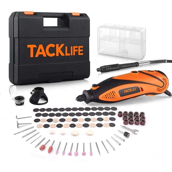 Tacklife Rotary Tool Kit with Upgraded MultiPro Keyless Chuck RTD35ACL Sale Amazon