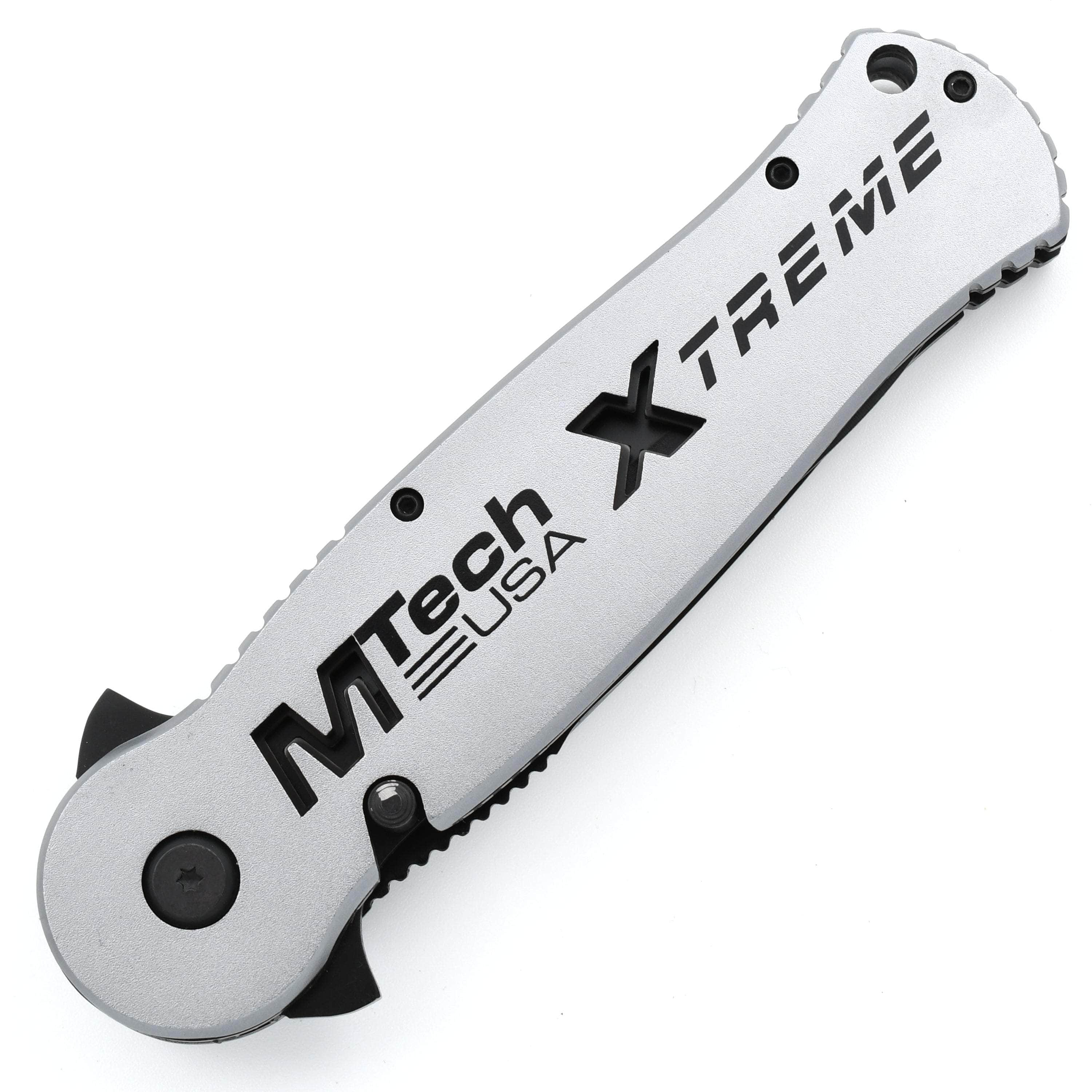 MTech USA Xtreme Tactical Folding Dagger, 4 Blade, Silver Handle - MX-8021GY Top Quality Online