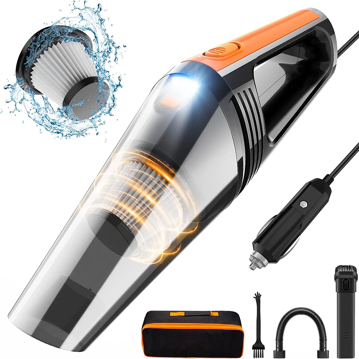 Portable Car Vacuum Cleaner With Paypal