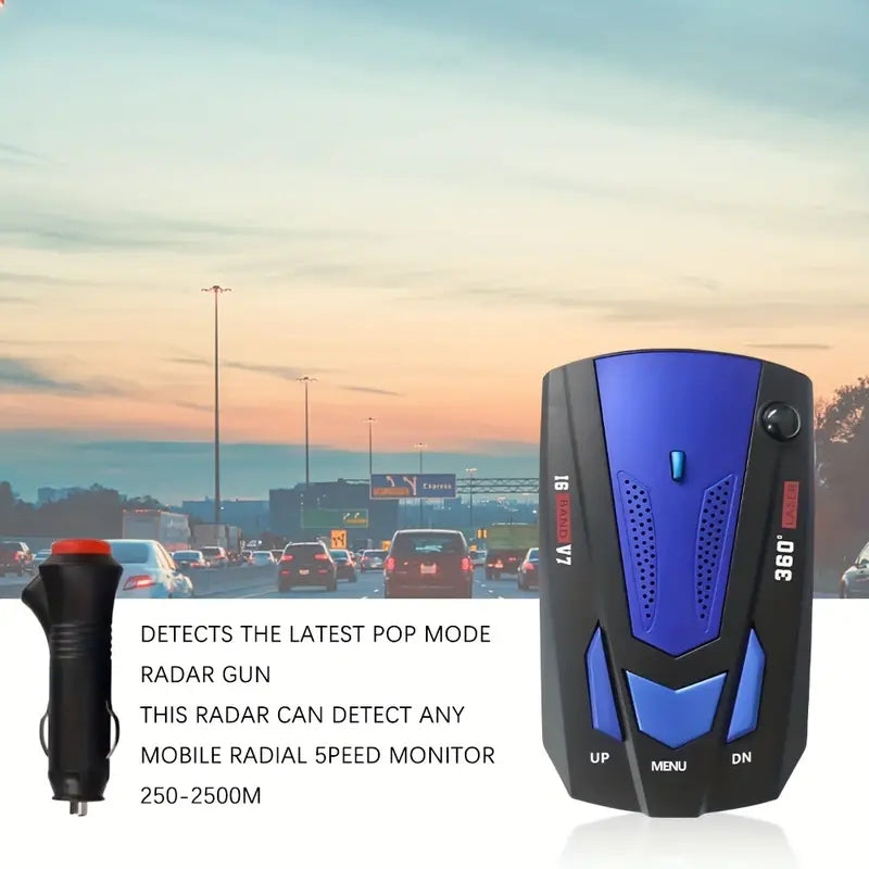 Long Range Car Detection System,City/Hwy Speed Alarm & POP Fast Scan, Automatic 360° Detection With Voice Prompt Free Shipping Outlet