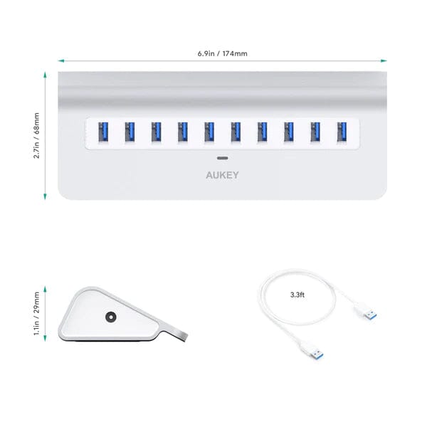 Aukey 10-Port CB-H6 USB 3.0 Hub Cheap Wide Range Of