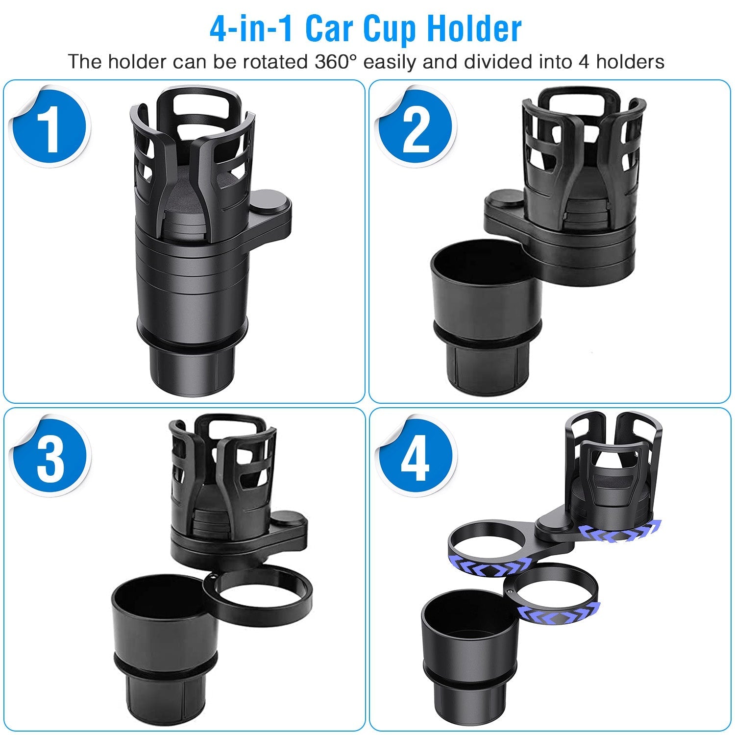 4-in-1 Car Cup Holder Order