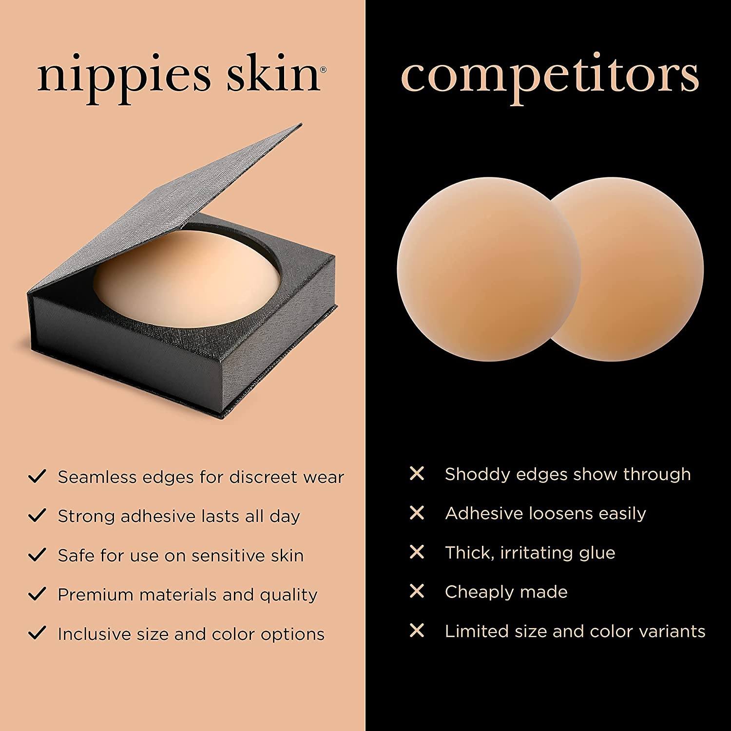 Nipple Covers Adhesive Silicone Pasties with Travel Box Sale Big Discount