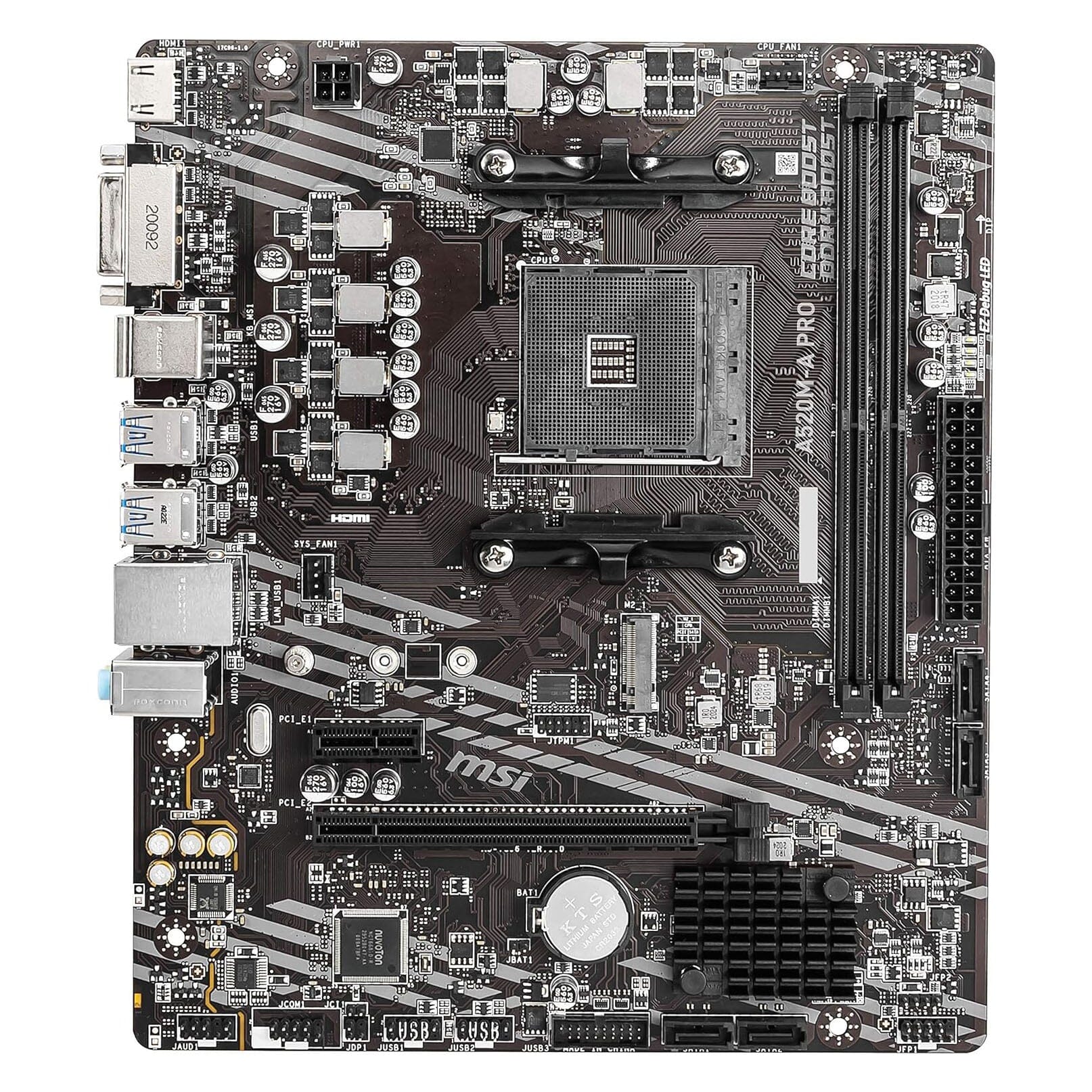 MSI A520M-A PRO Gaming Motherboard  (Refurbished) Get Authentic