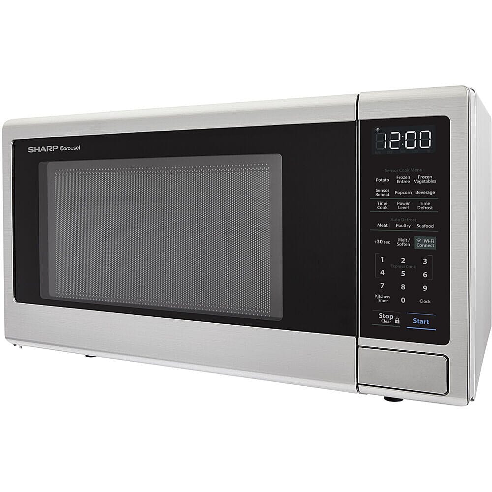 Sharp 1.4-Cu. Ft. Countertop Microwave with Alexa-Enabled Controls Cheap Original