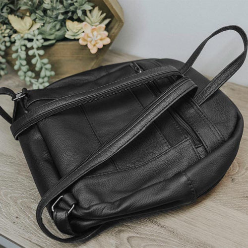 Super Soft Genuine Leather Backpack In China Online