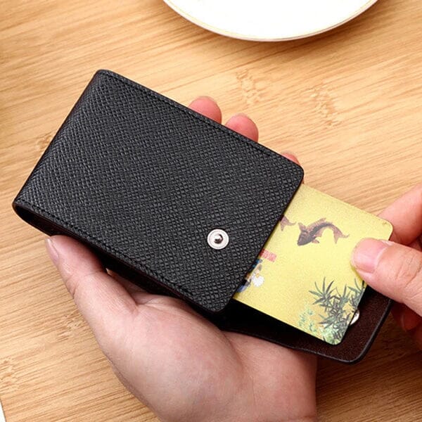 Men Faux Leather 10 Card Slots Coins Bag Wallet Latest Collections