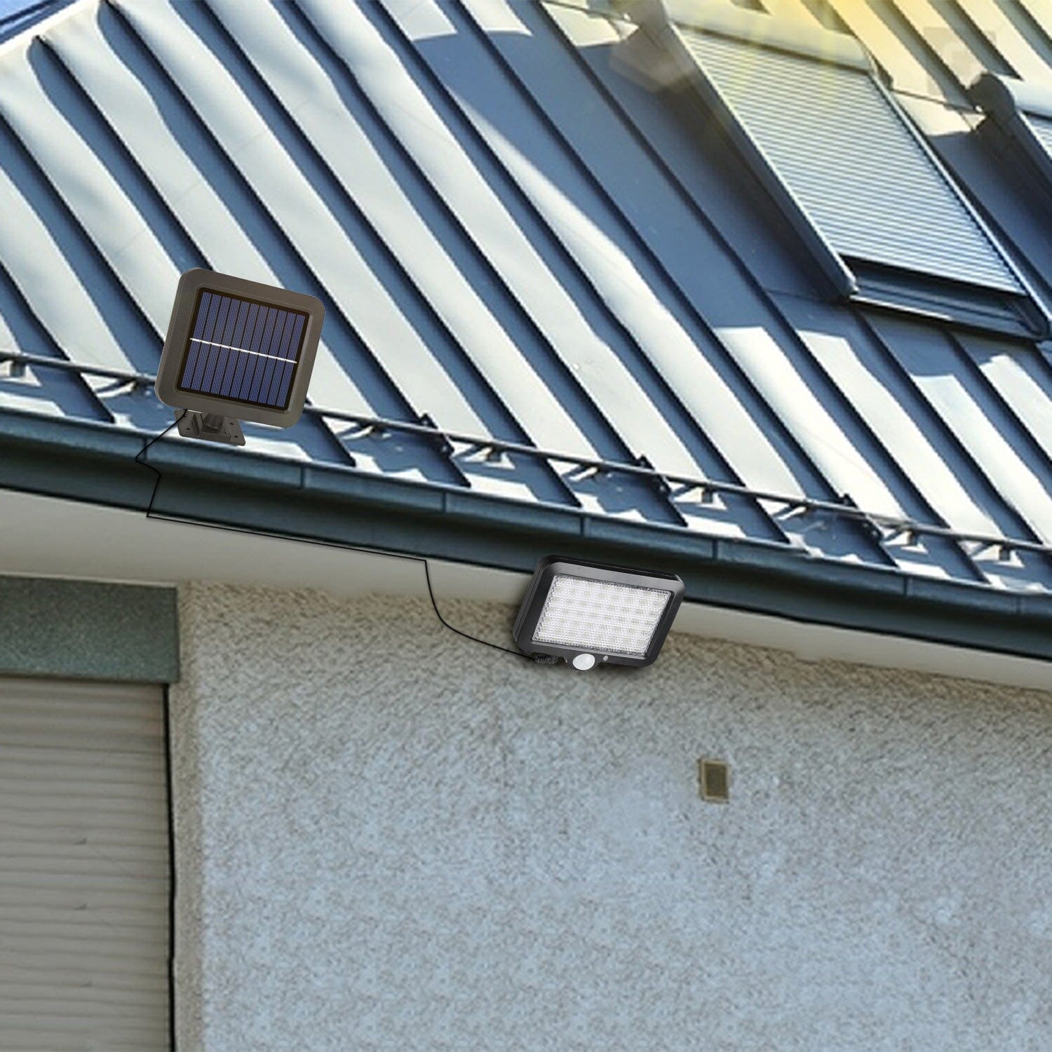 56 LEDs Outdoor Solar Security Flood Light Cheap Sale Cost