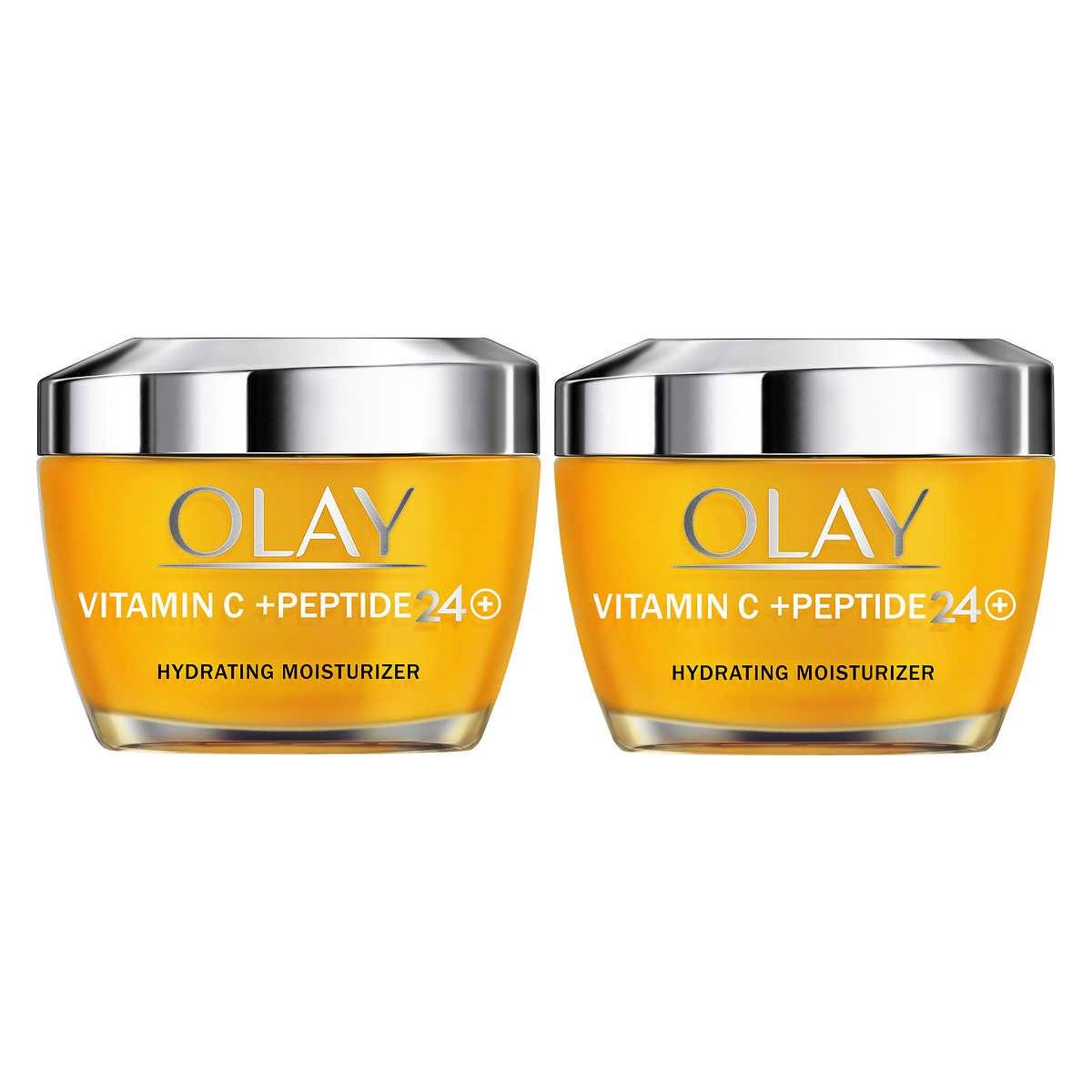 2-Pack: Olay Vitamin C and Peptide 24 Advanced Moisturizer 1.7 oz. Sale Genuine