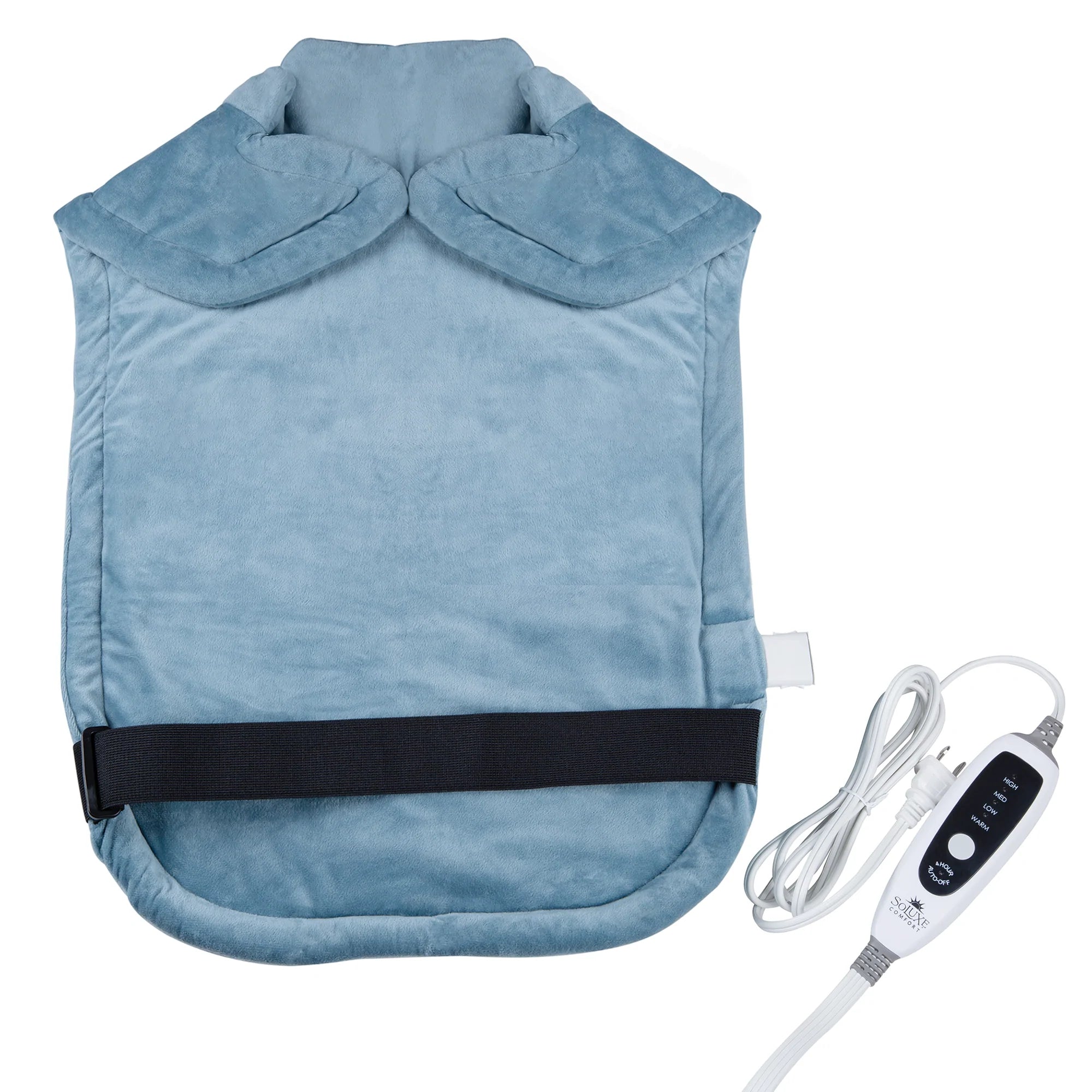 Soluxe Electric Weighted Neck and Back Heating Pad Discount Explore