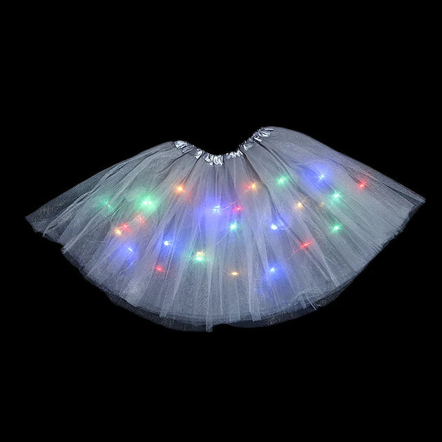 2-Piece: Girl's Skirt with LED Lights Outlet Genuine