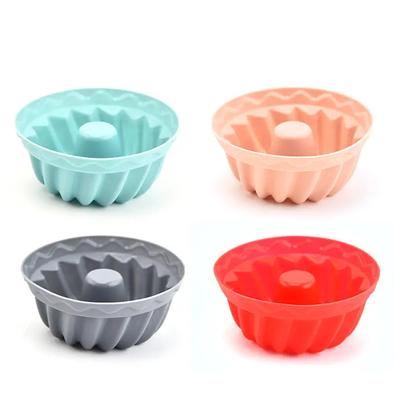 12-Pieces: Silicone Heritage Bundtlette Cake Mold Cheap Sale 100% Original