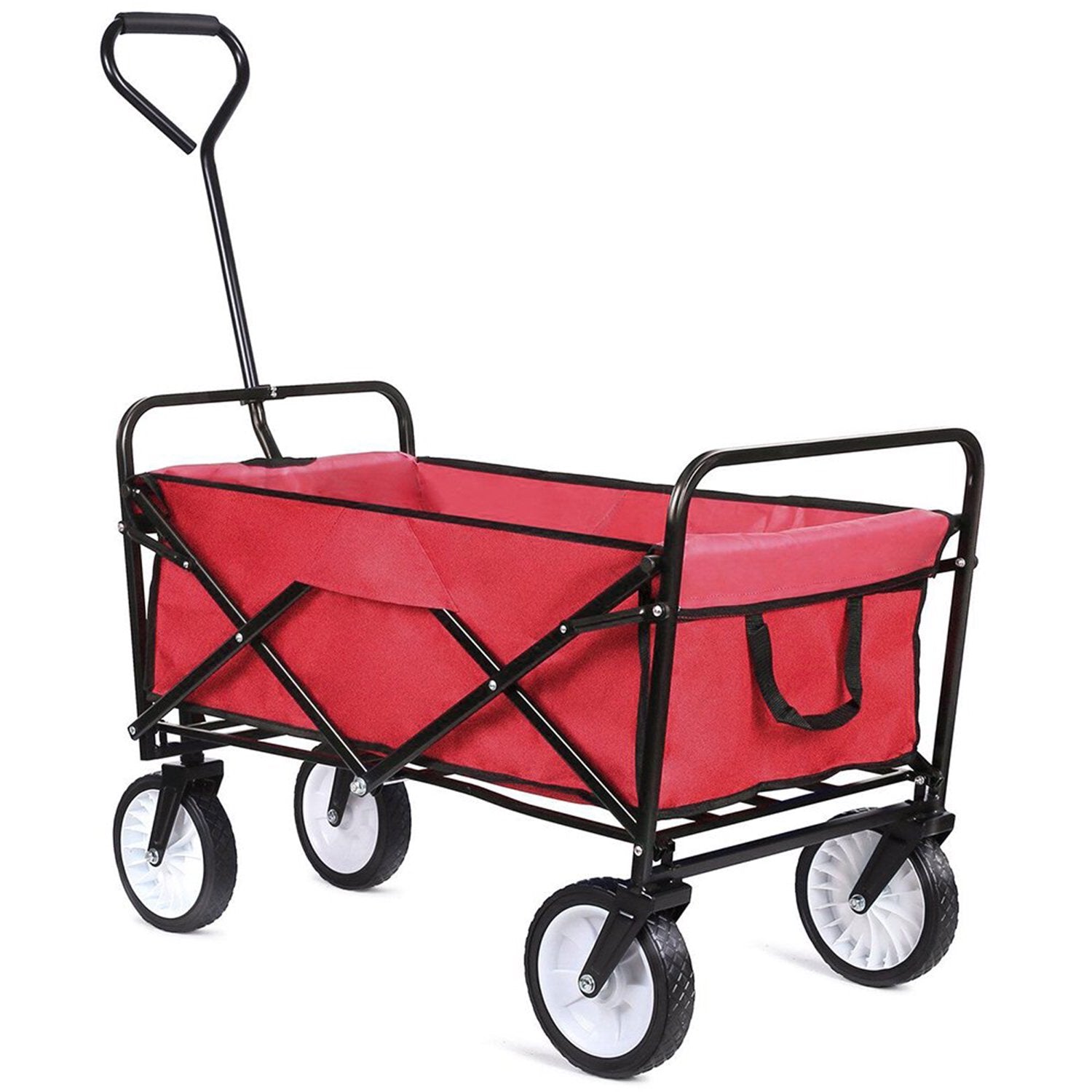 Folding Wagon Garden Shopping Beach Cart Shop For Cheap Online