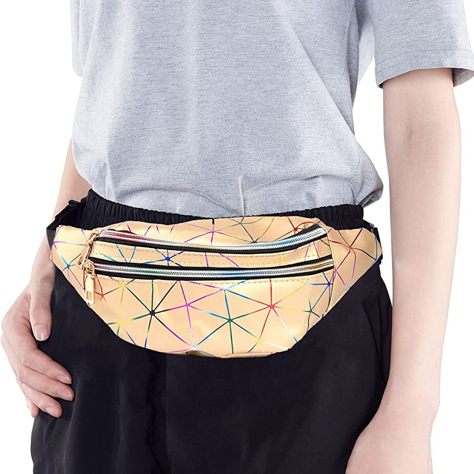 Holographic Brillante Waist Bum Bag for Women Sale Purchase