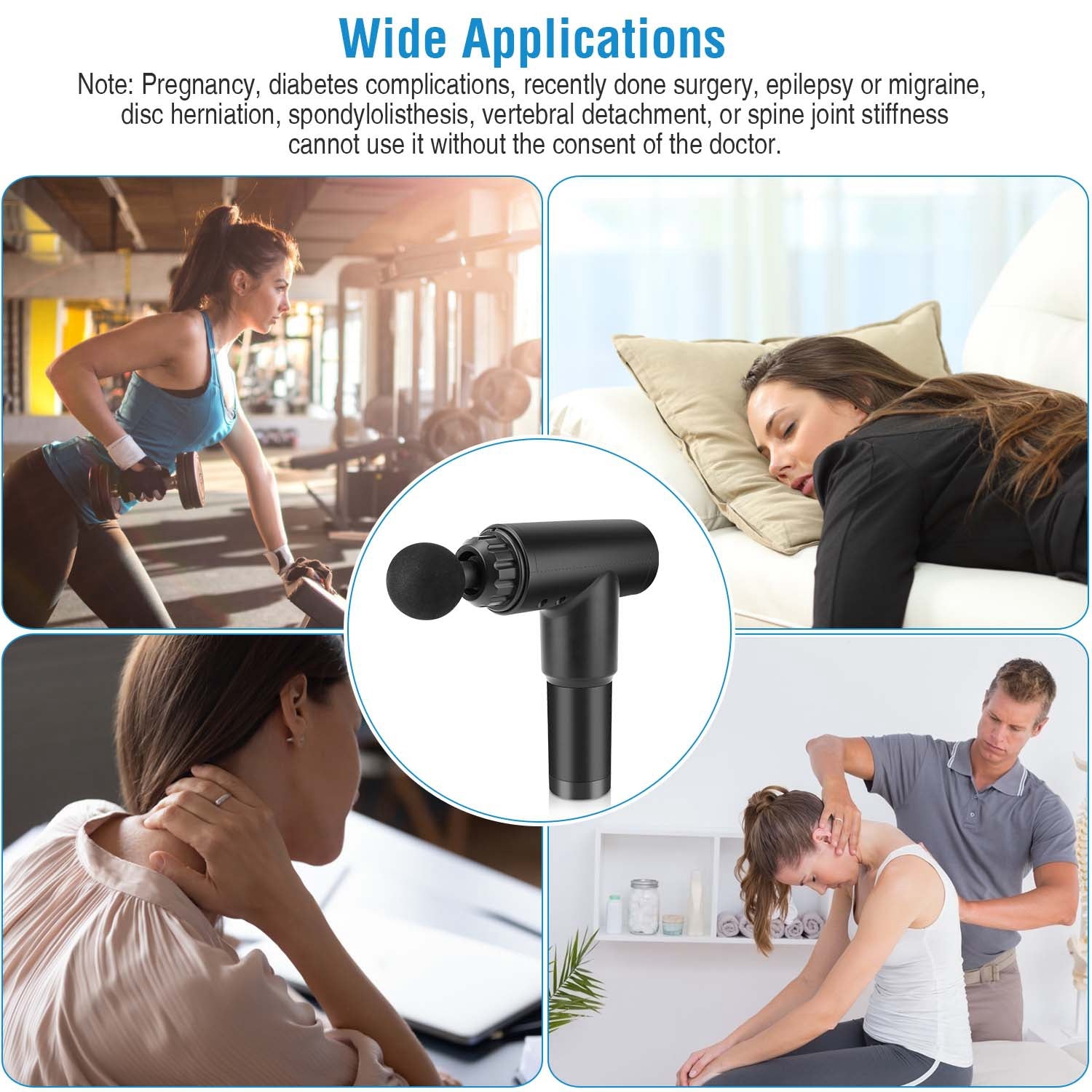 Rechargeable Percussion Massage Gun Discount Many Kinds Of