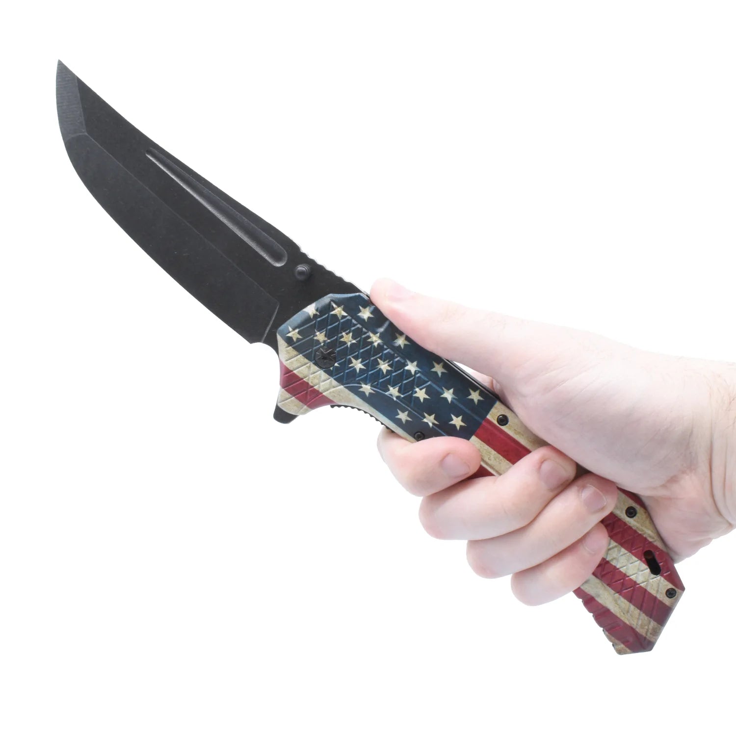 12.25 American Flag Knife Free Shipping Online