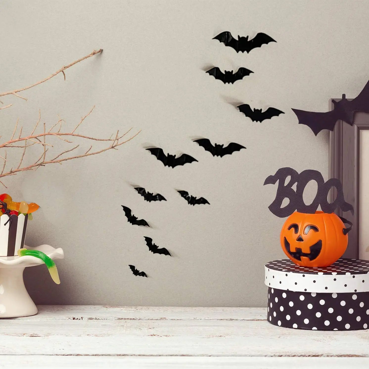 36-Piece Set: Halloween Decoration Set Pay With Paypal For Sale