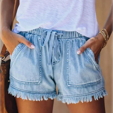 Women's Loose Denim Shorts Buy Cheap Pice