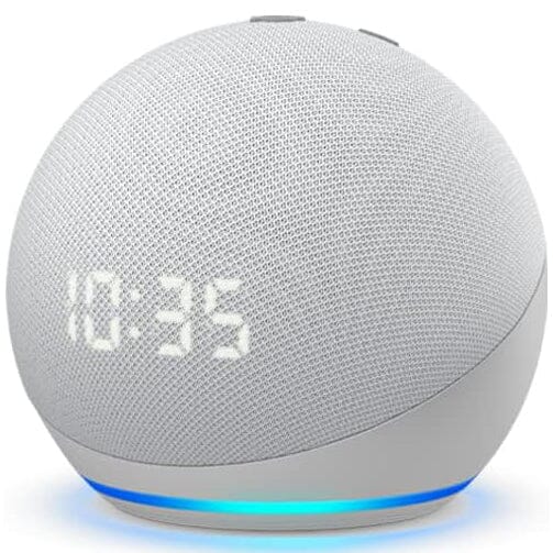 Echo Dot (4th Gen) | Smart Speaker With Clock and Alexa  (Refurbished) Outlet For You