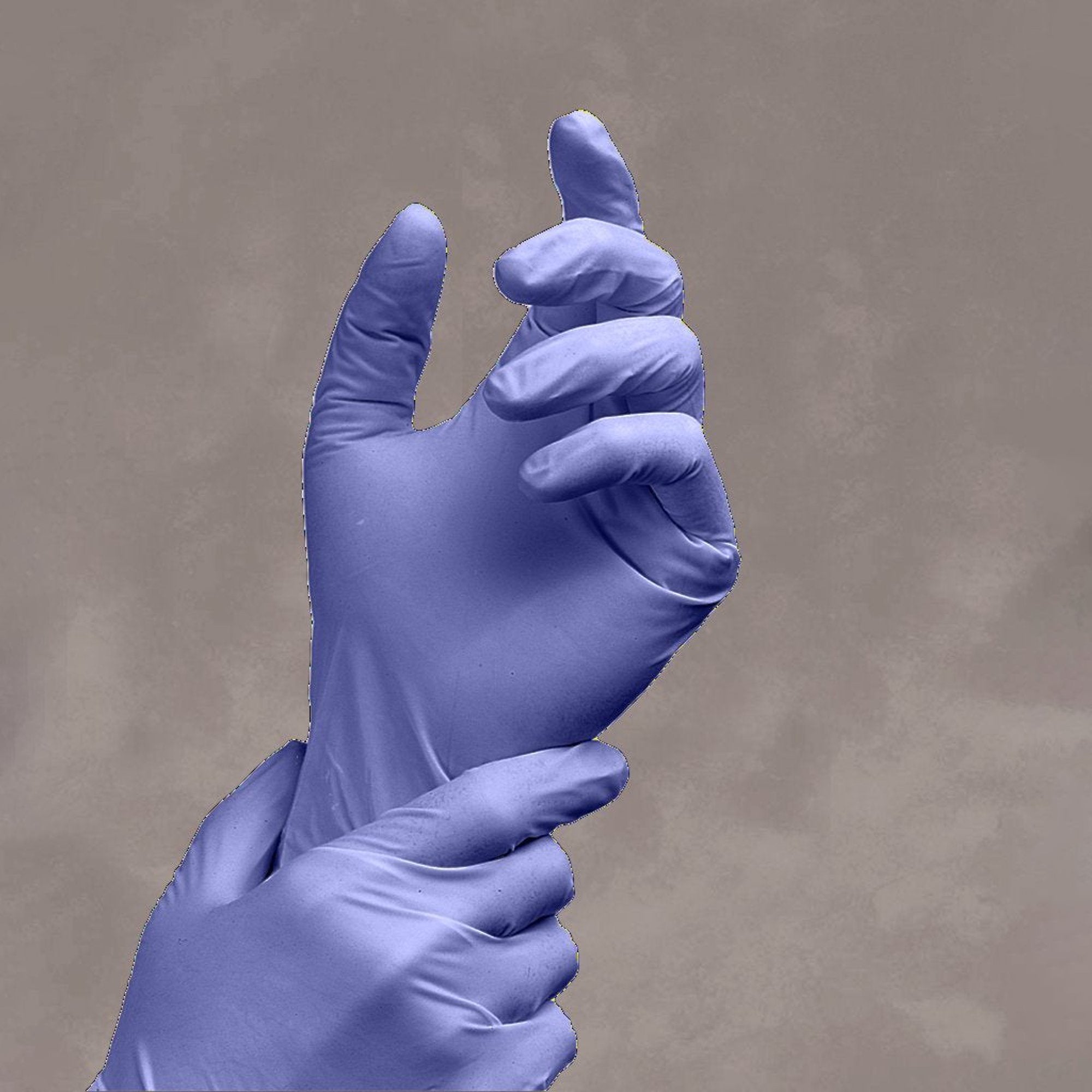 100-Pack: Nitrile Powder Free Violet Medium Gloves Latest Collections Online