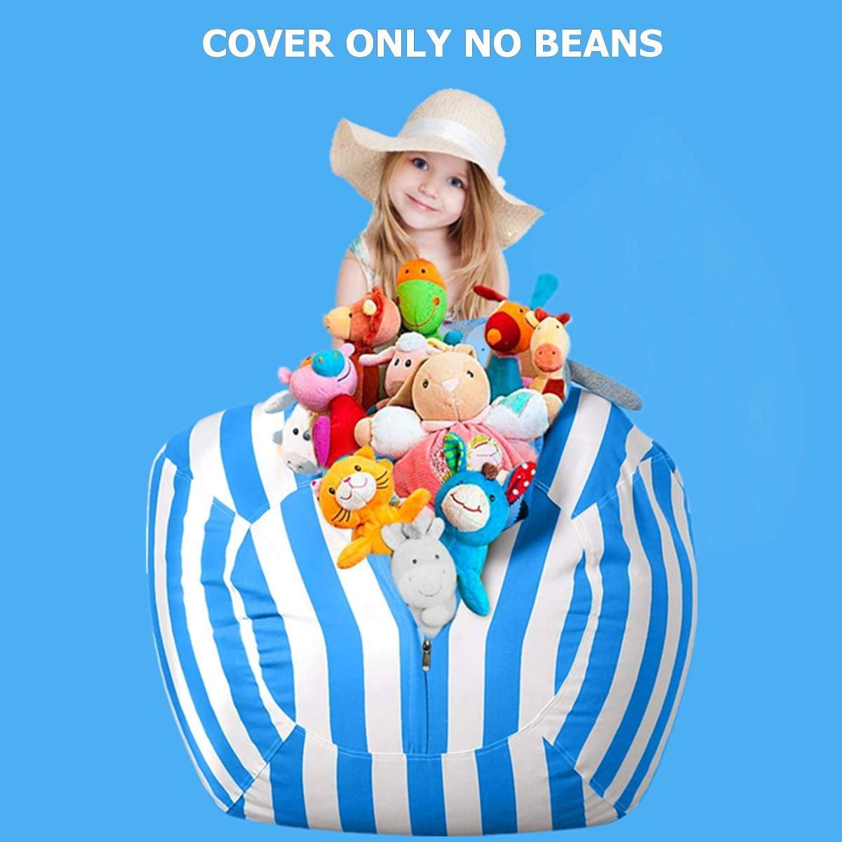 Stuffed Animal Storage Bean Bag Chair Cover Cheapest Cheap Online