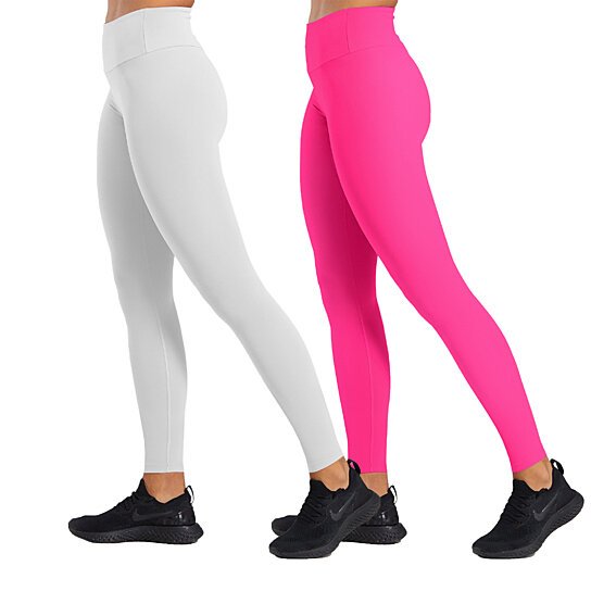 2-Pack: Women's High Waisted Ultra-Soft Yoga Leggings Sale 100% Authentic