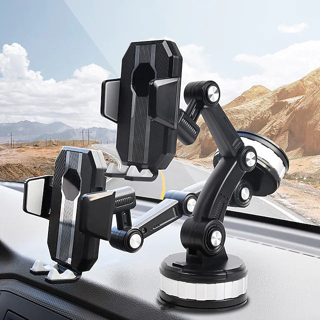 Solid & Durable Car Phone Holder Mount for Dashboard Windshield Long Arm Strong Suction Cell Phone Car Mount Cheap Sale Looking For