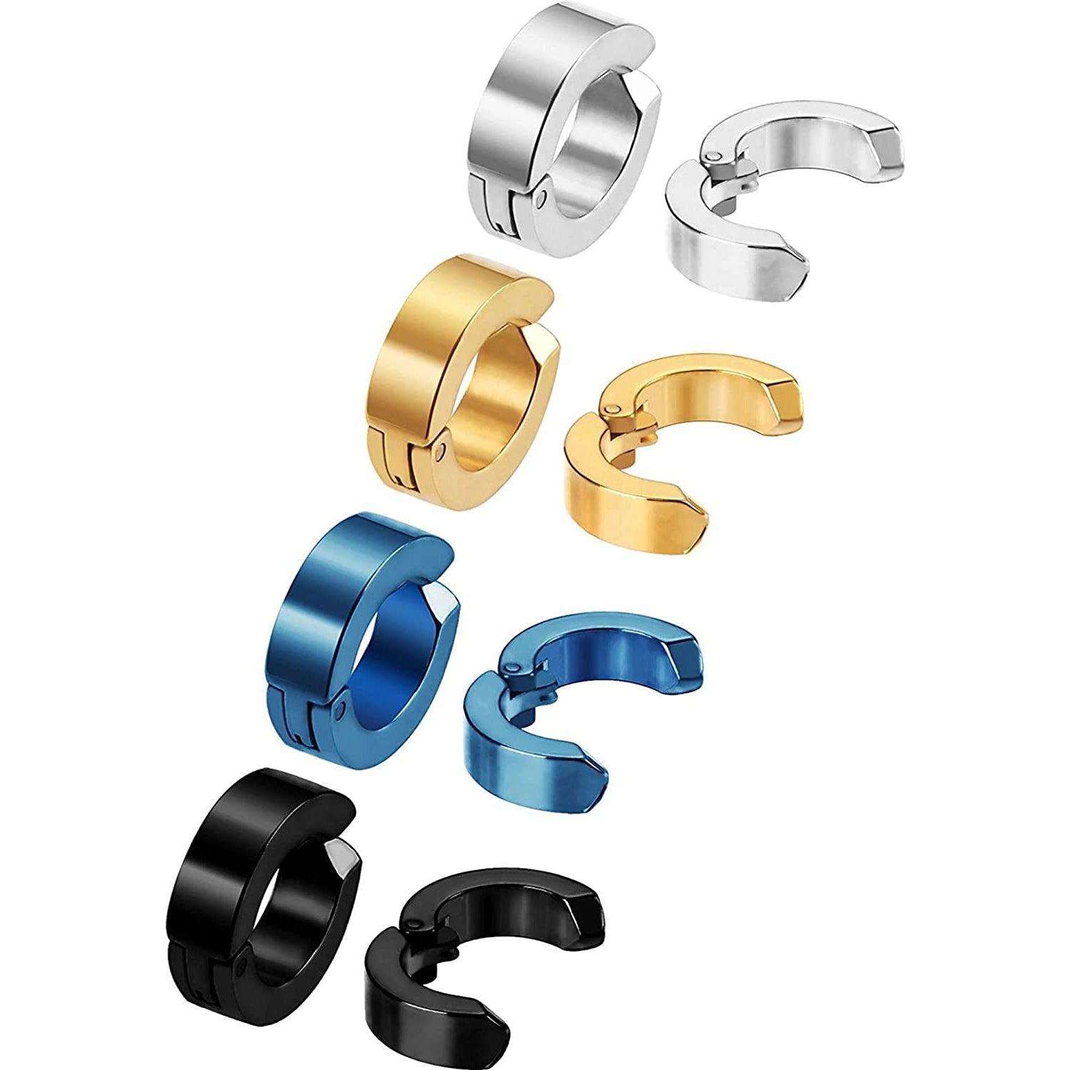 8-Piece: Mudder Non-Pierced Earring Clip Many Kinds Of Sale Online