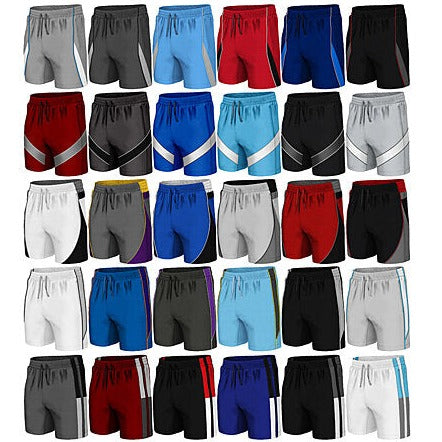 4-Pack: Men's Active Moisture-Wicking Mesh Performance Shorts Reliable