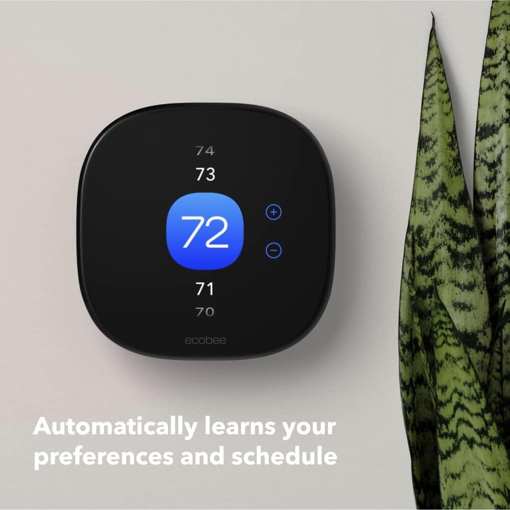 ecobee New Smart Thermostat Enhanced - Programmable Wifi Thermostat - Works with Siri, Alexa, Google Assistant - Energy Star Certified - Smart Home  (Refurbished) Perfect Sale Online