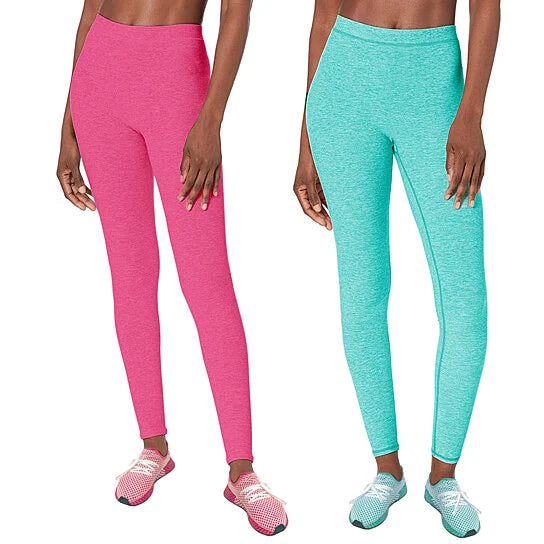 2-Pack: Women's Space Dye Seamless Leggings Cheap Sale Low Pice