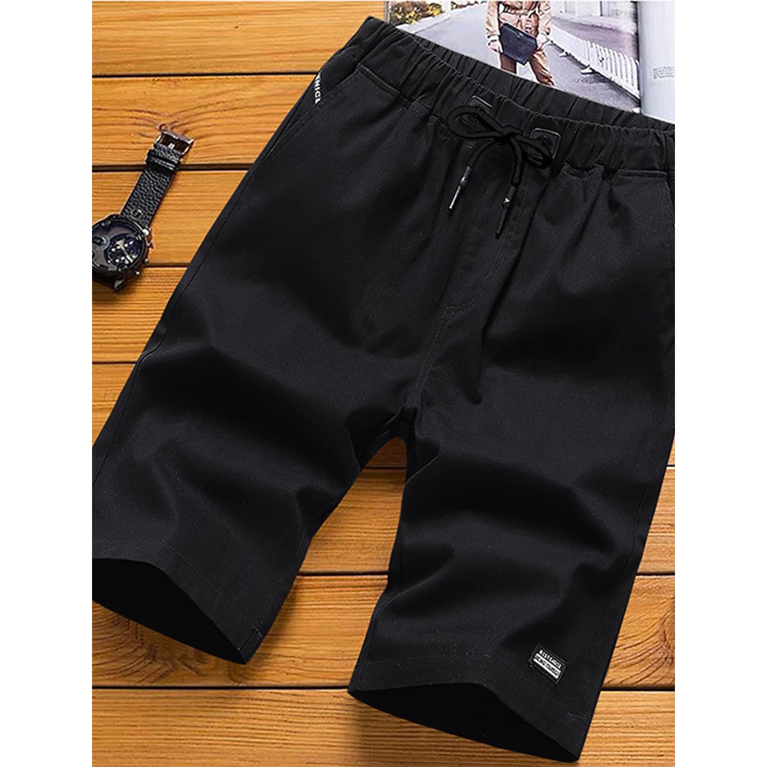 Men's Drawstring Knee Sweatpants Comfortable Cheap Online