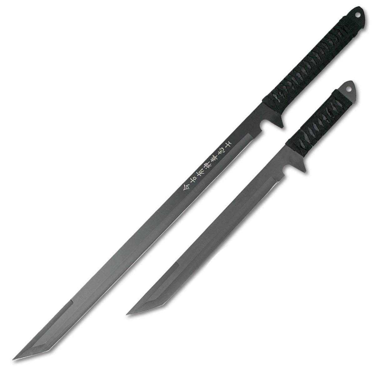 Blades USA Twin Ninja Swords, 26 & 18 Overall Length, Sheath - HK-1067 Outlet Cheap Pices