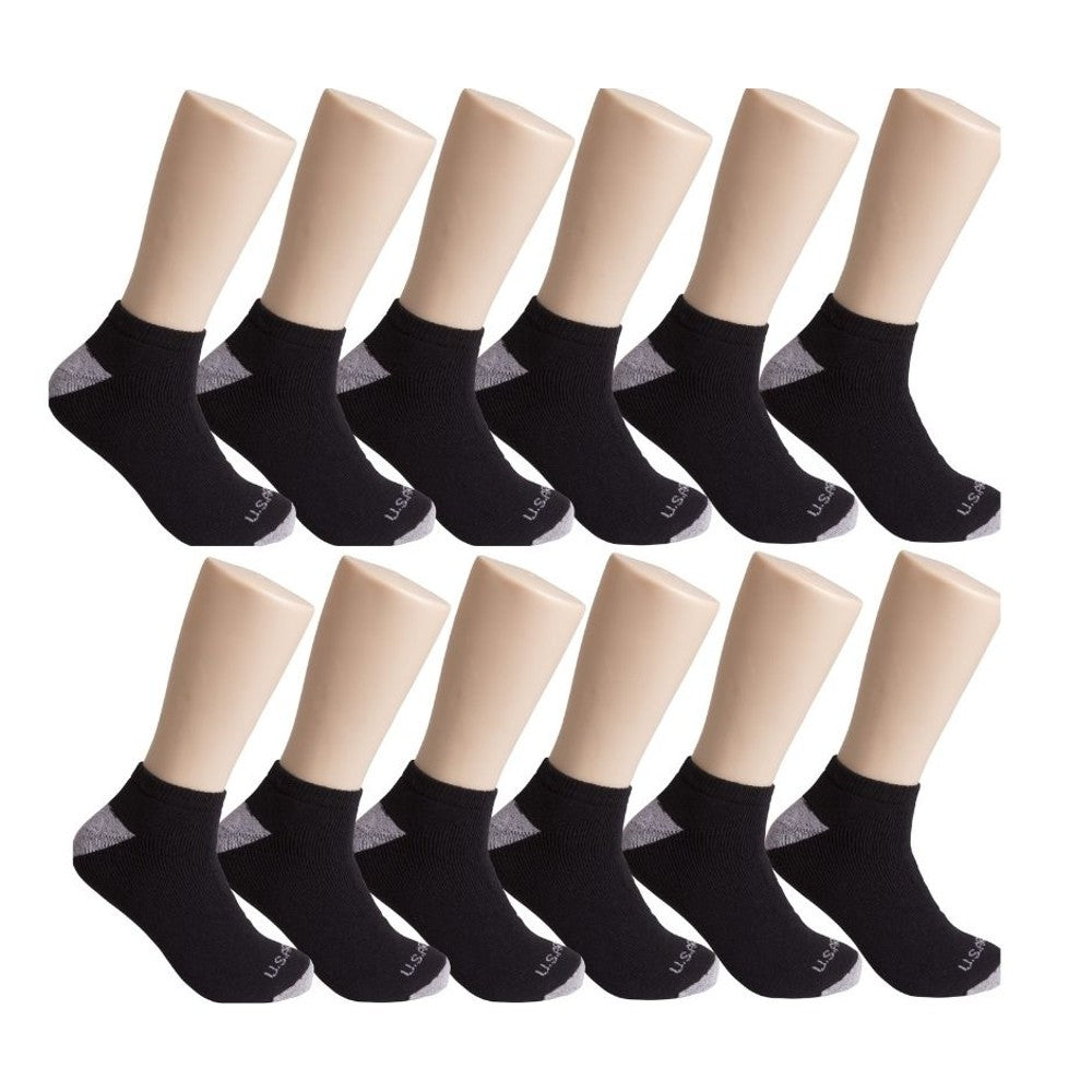 12-Pairs: U.S. ARMY Tri-Blend Socks Perfect