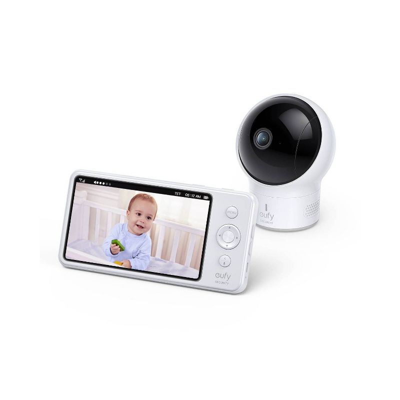 eufy SpaceView Pro 5 720p Video Baby Monitor Pan&Tilt Camera 2-Way Audio (New Open-Box) Clearance Latest