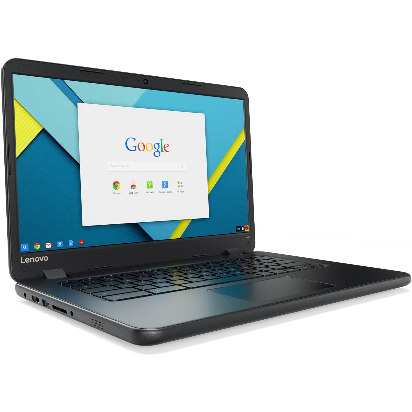 Lenovo IdeaPad N42-20 14 Chromebook, Intel N3060 Dual-Core, 16GB eMMC SSD, 4GB DDR3 (Refurbished) Outlet Cheap Pices