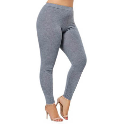 ToBeInStyle Women's Skinny Fit Cotton Full Length Leggings - Regular and Plus Sizes Affordable Sale Online