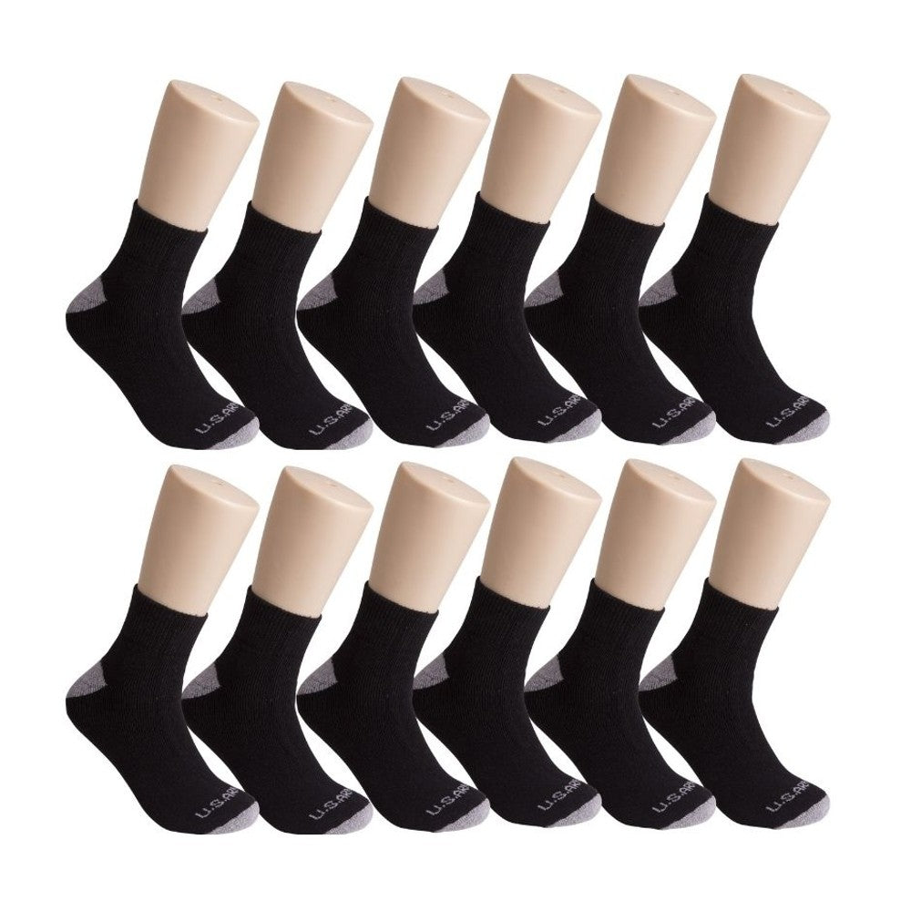 12-Pairs: U.S. ARMY Tri-Blend Socks Perfect