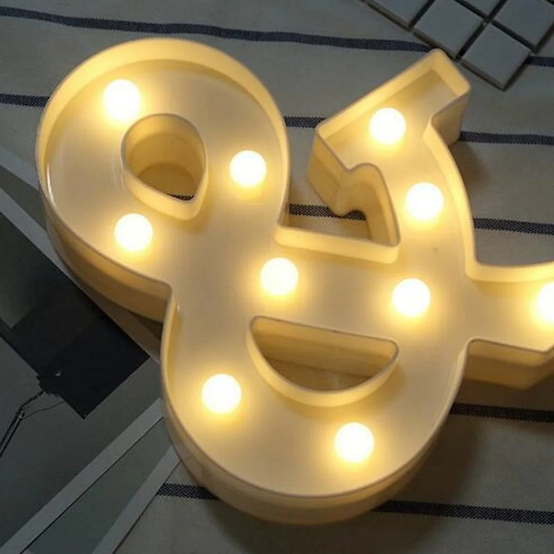 LED Alphabet Light Sale Authentic