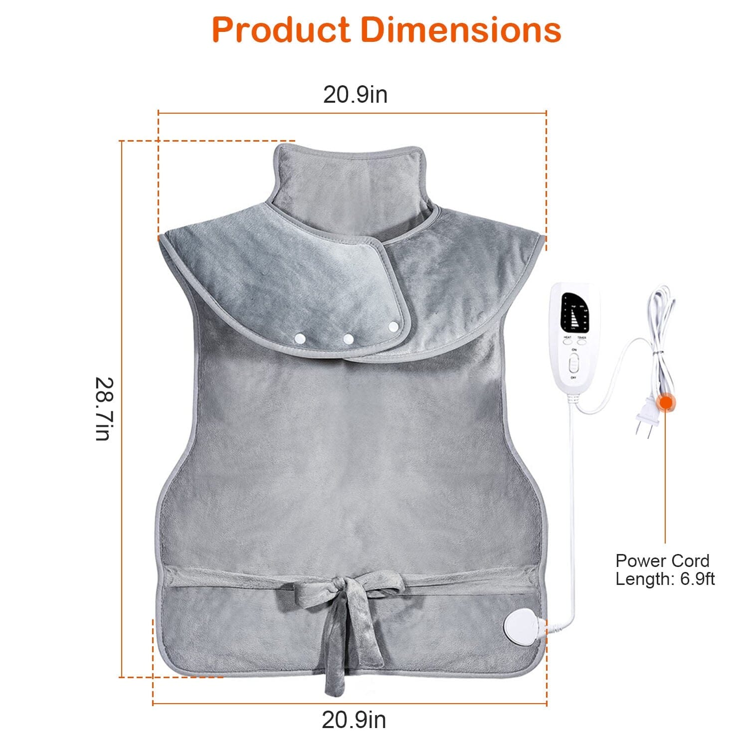 Electric Heating Wrap for Neck Shoulder Low Pice Fee Shipping Cheap Online