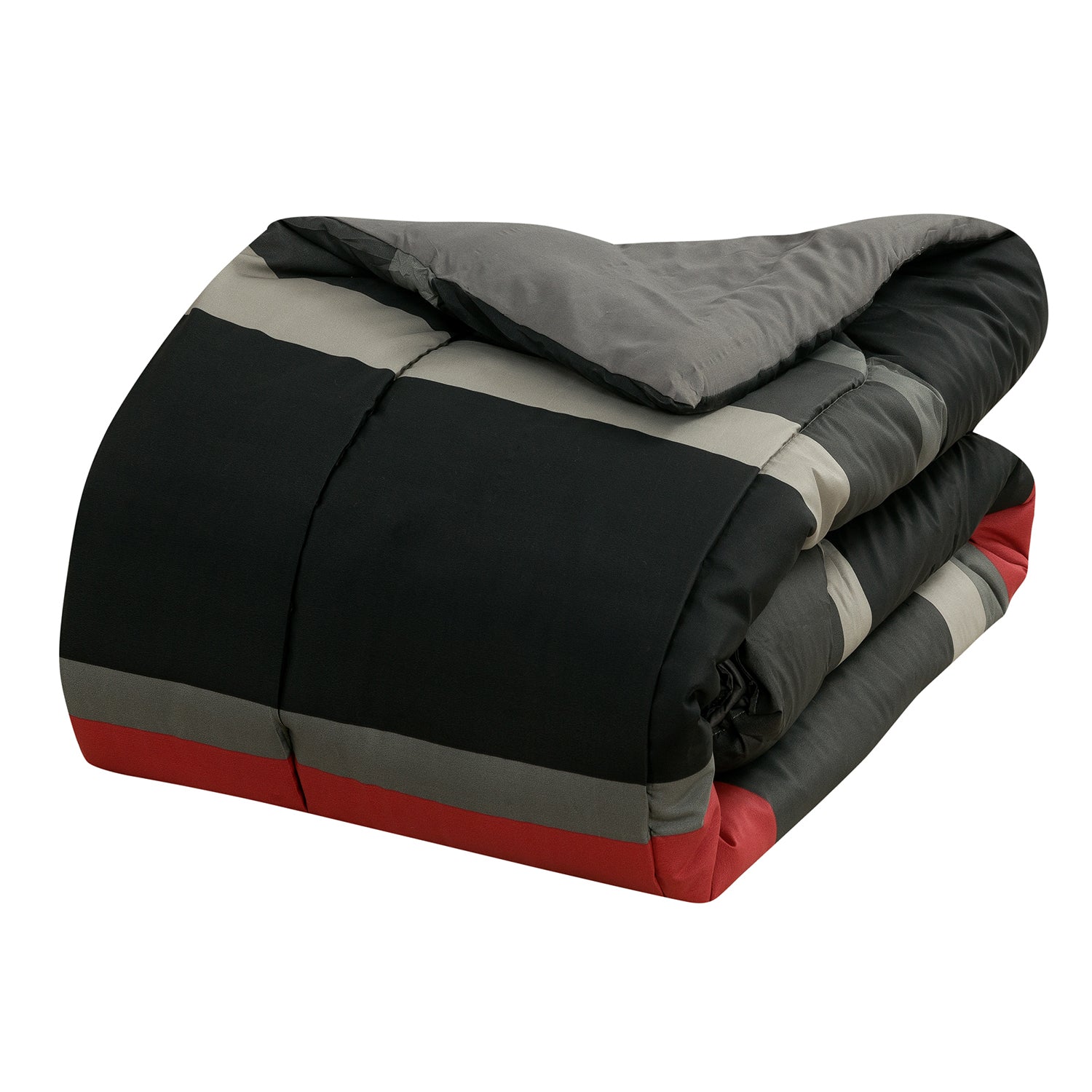 Brooklyn Flat Rugby Stripe Bed-in-a-Bag Set Supply