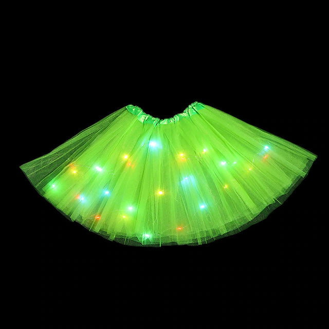 2-Piece: Girl's Skirt with LED Lights Outlet Genuine