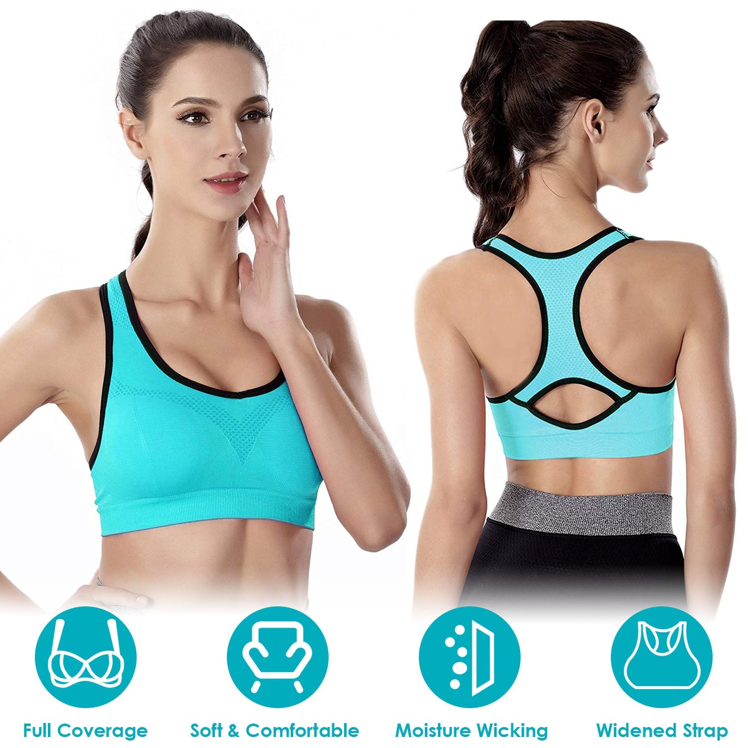 3-Pack: Women Padded Sports Bras Online Online Cheap Pice