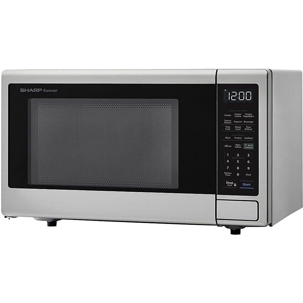 Sharp 1.4-Cu. Ft. Countertop Microwave with Alexa-Enabled Controls Cheap Original