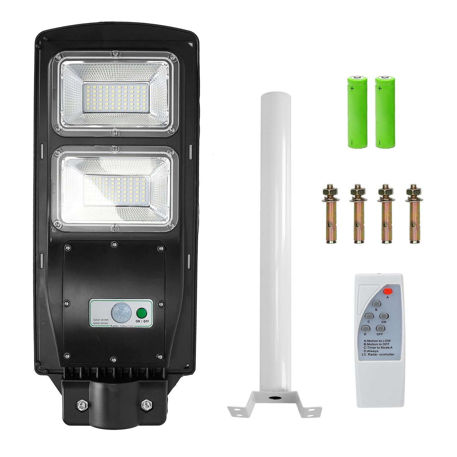 Solar Wireless IP65 Waterproof Street Path Light Free Shipping Classic