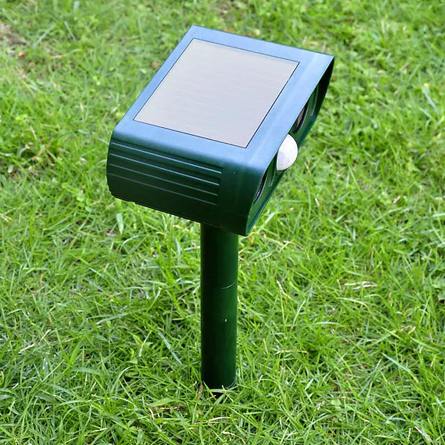 2-Piece: Outdoor Solar Ultrasonic Pest Repeller Cheap Very Cheap