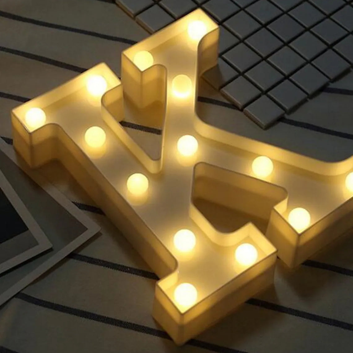 LED Alphabet Light Sale Authentic